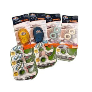 Bundle of 3M Double-Sided Create & Elmers Craft Bond Tape-New!
